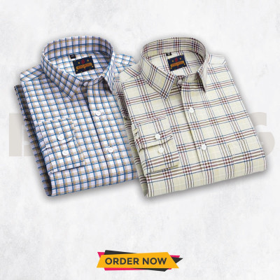 Men's Full Sleeve Check Shirt