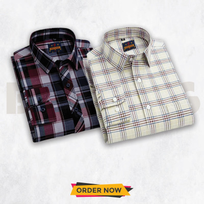 Men's Full Sleeve Check Shirt
