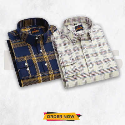Men's Full Sleeve Check Shirt