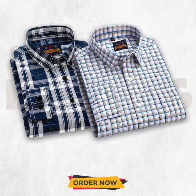 Men's Full Sleeve Check Shirt