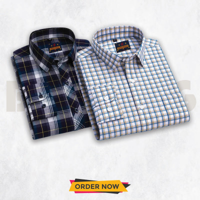 Men's Full Sleeve Check Shirt