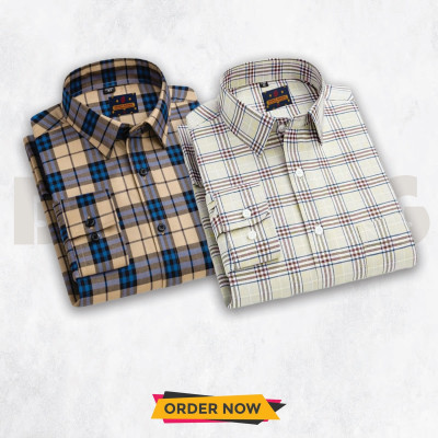 Men's Full Sleeve Check Shirt