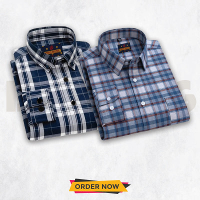 Men's Full Sleeve Check Shirt