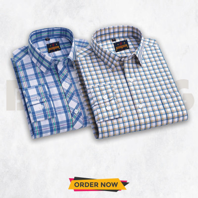 Men's Full Sleeve Check Shirt