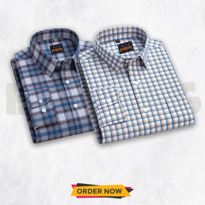 Men's Full Sleeve Check Shirt