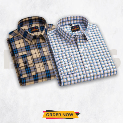 Men's Full Sleeve Check Shirt