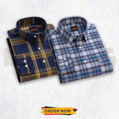 Men's Full Sleeve Check Shirt
