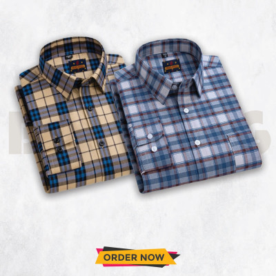 Men's Full Sleeve Check Shirt