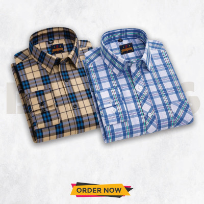 Men's Full Sleeve Check Shirt
