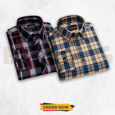 Men's Full Sleeve Check Shirt