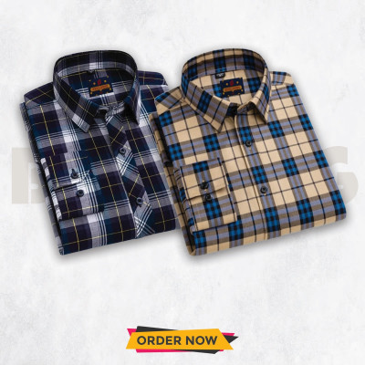 Men's Full Sleeve Check Shirt