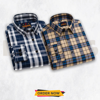 Men's Full Sleeve Check Shirt