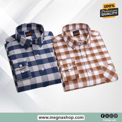 Men's Full Sleeve Check Shirt