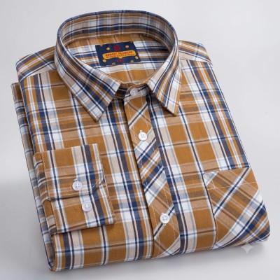 Men's Full Sleeve Check Shirt
