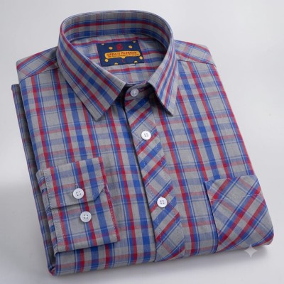 Men's Full Sleeve Check Shirt